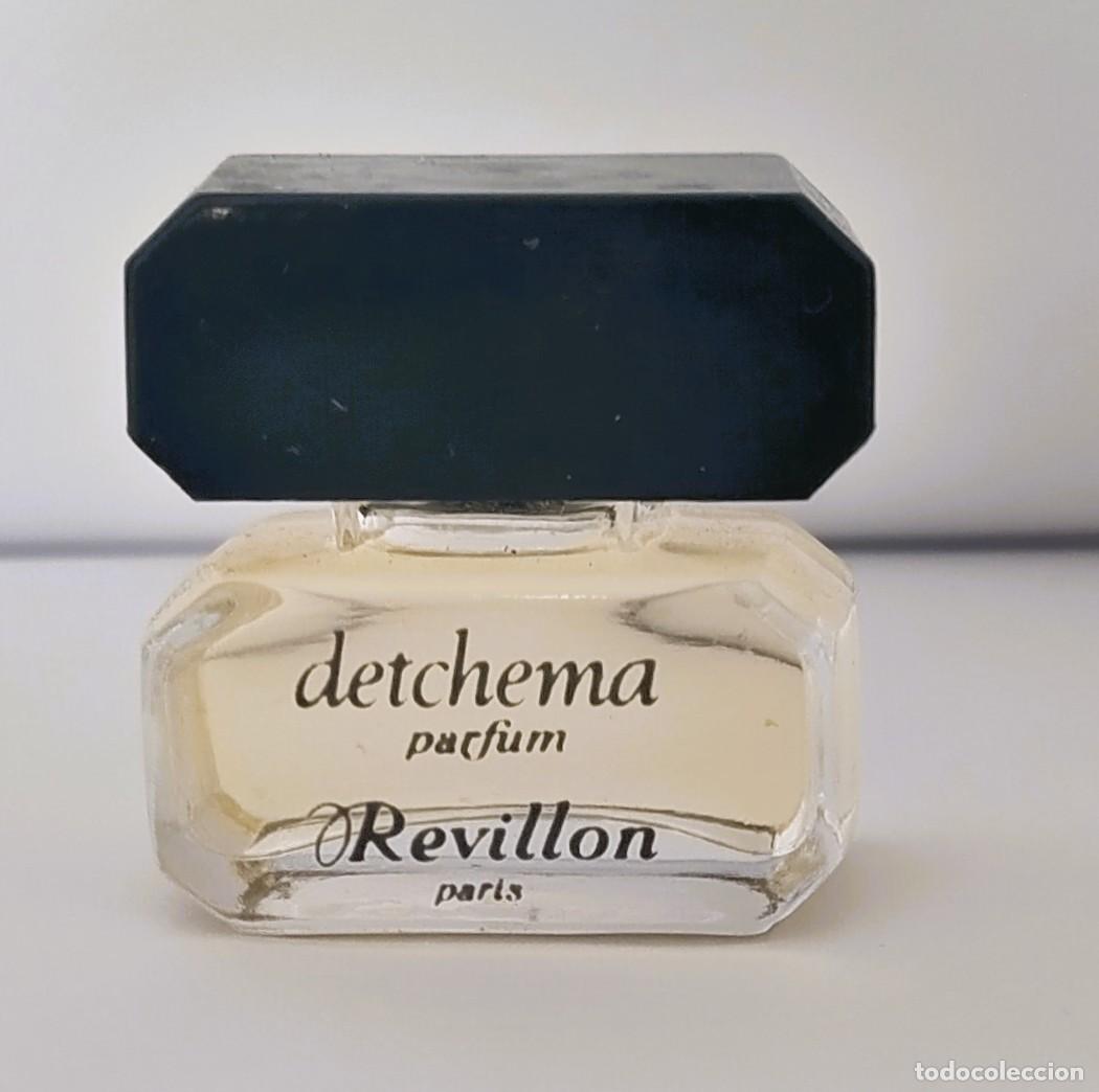 Miniaturas de perfumes antiguos: Miniatura de perfume de colecci&oacute;n R&eacute;villon detchema Parfum