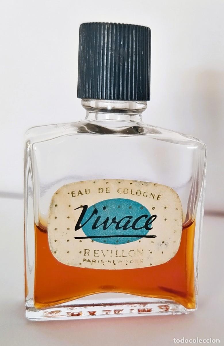 Miniaturas de perfumes antiguos: Miniatura de perfume de colecci&oacute;n R&eacute;villon Vivace Eau de Cologne