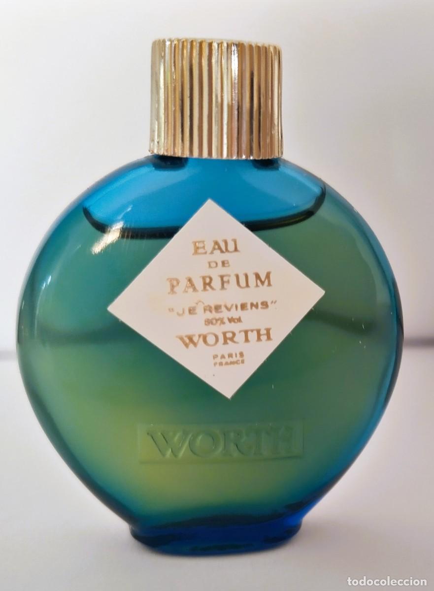 Miniaturas de perfumes antiguos: Miniatura de perfume de colecci&oacute;n Worth Je reviens Eau de parfum