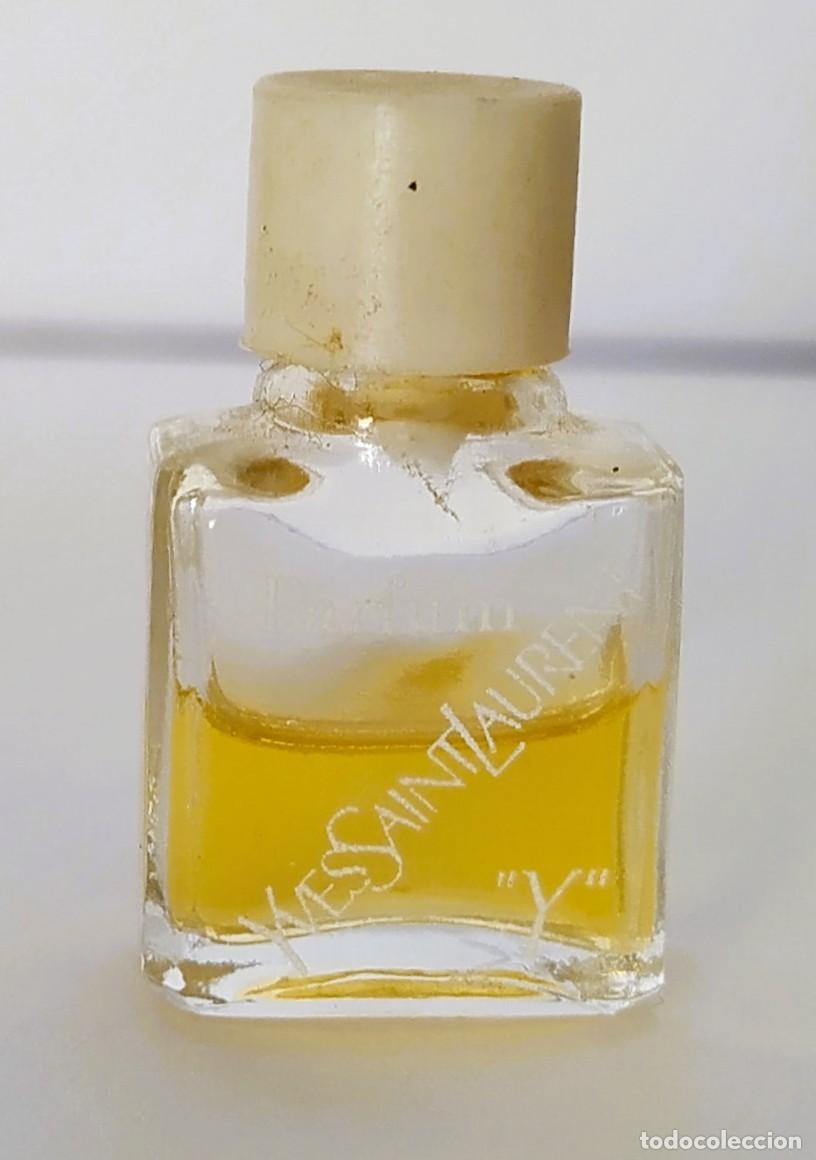 Miniaturas de perfumes antiguos: Miniatura de perfume de colecci&oacute;n Yves Saint Laurent Y Parfum 1 ml