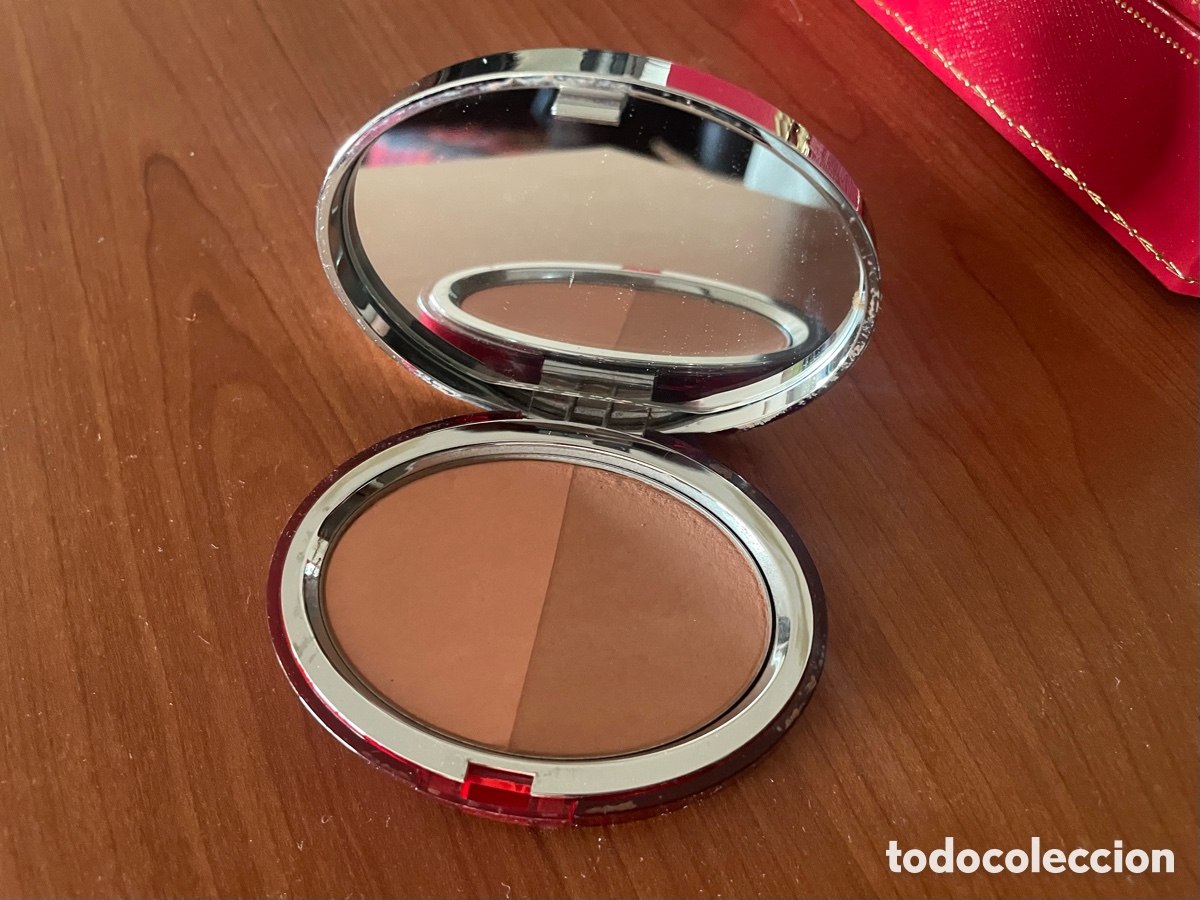 Miniaturas de perfumes antiguos: maquillaje D&uacute;o de Clarins Paris