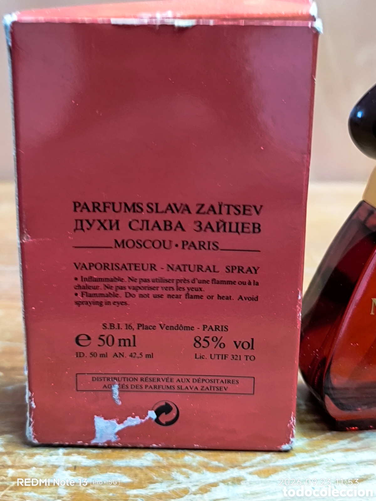 Miniaturas de perfumes antiguos: Maroussia 50ml ++++++ - Foto 3