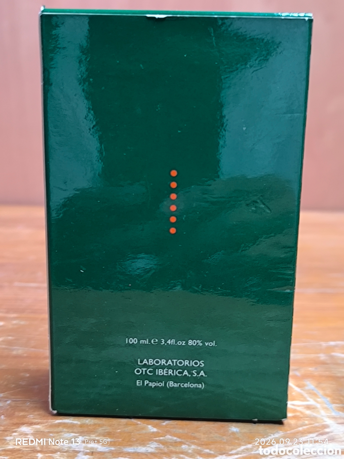 Miniaturas de perfumes antiguos: Otc eau de toillete Barcelona 100ml - Foto 2