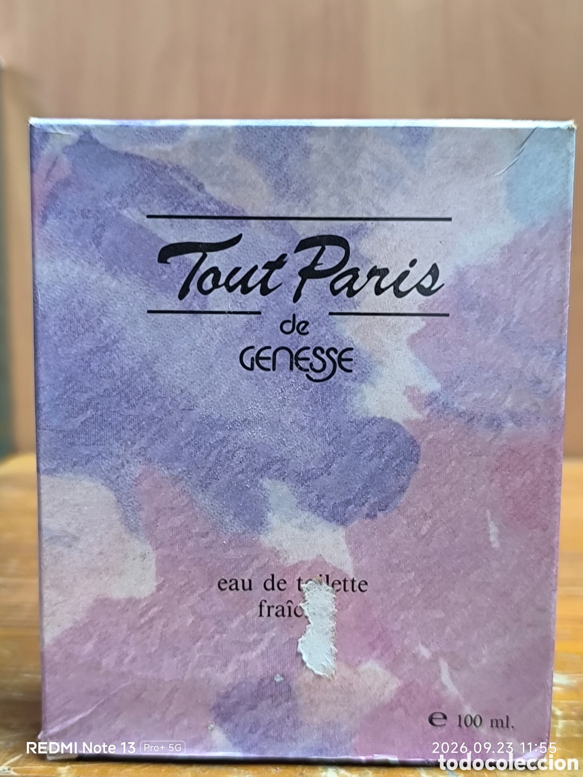 Miniaturas de perfumes antiguos: Tout paris de genesse 100ml