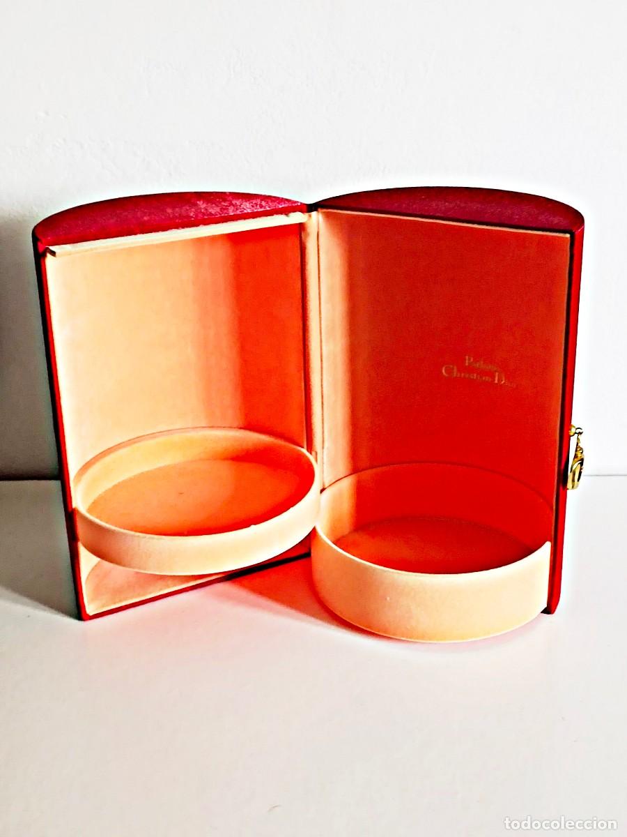 Miniaturas de perfumes antiguos: Cofre expositor o joyero del perfume Dune Dior