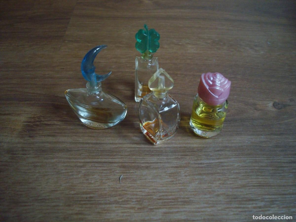 Miniaturas de perfumes antiguos: Lote miniaturas colonias perfumes vintage