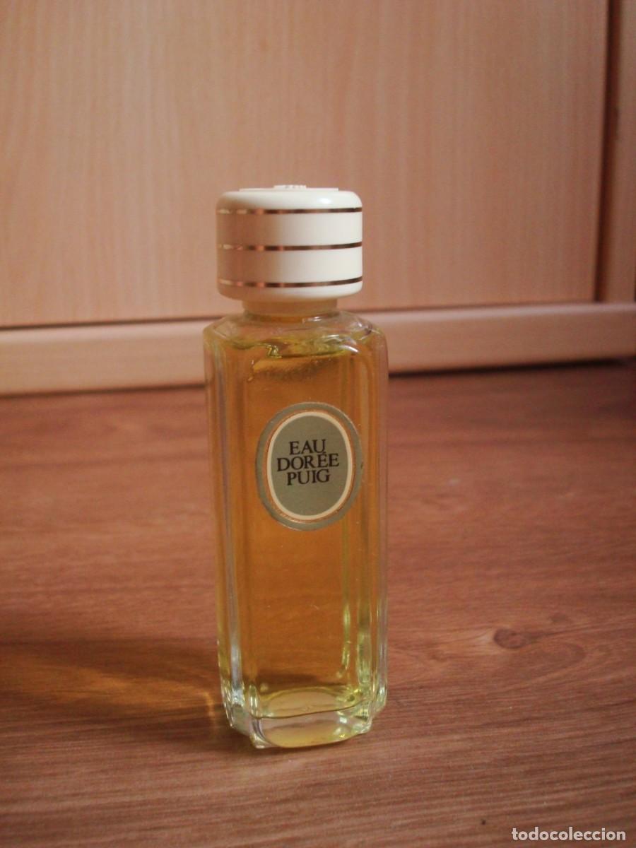 Miniaturas de perfumes antiguos: Eau Doree Puig (miniatura perfume colonia) vintage