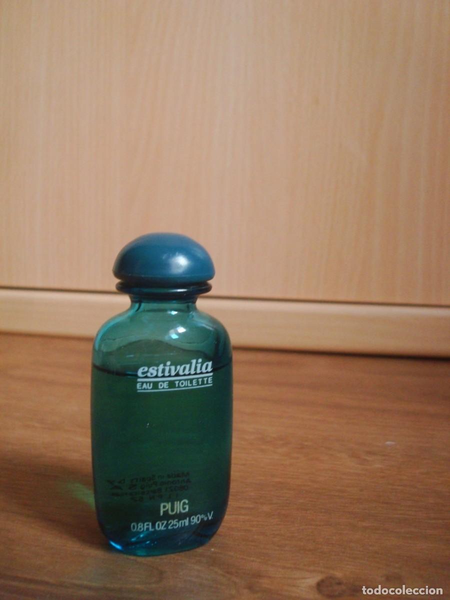 Miniaturas de perfumes antiguos: Estivalia Eau de Toilette de Puig (miniatura perfume colonia) vintage