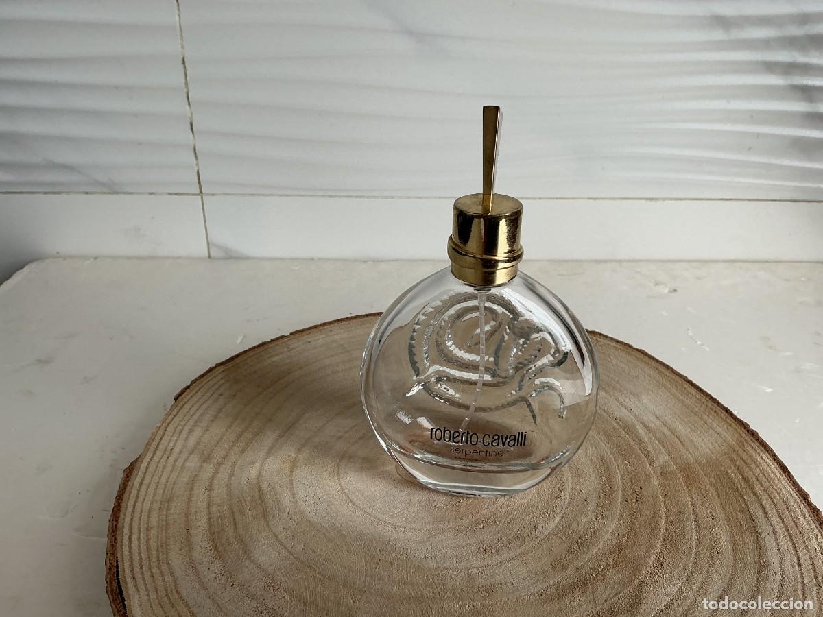 Miniaturas de perfumes antiguos: Flacone vuoto profumo Cavalli Serpentine donna edp 100 ml