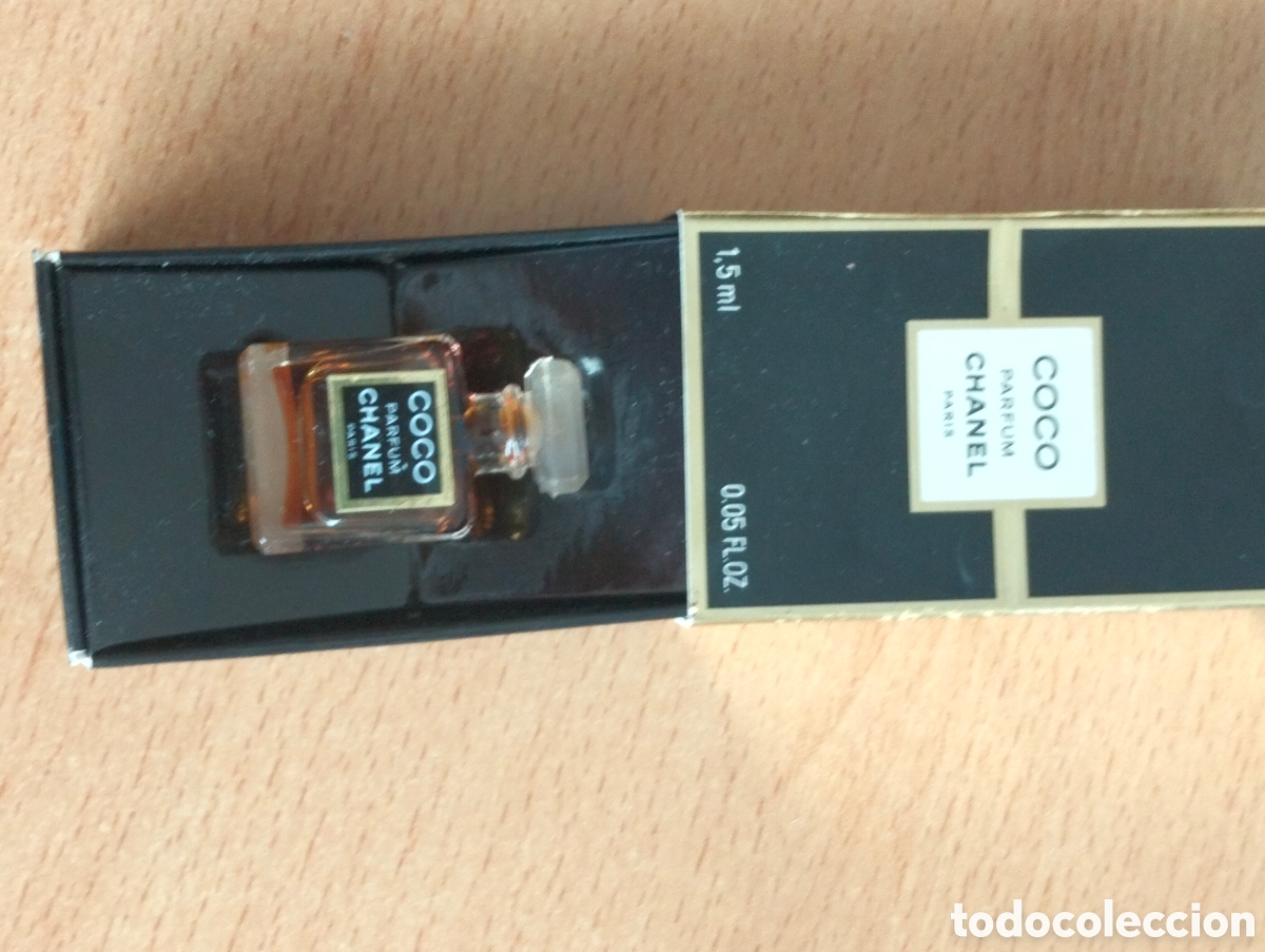 Miniaturas de perfumes antiguos: Coco Chanel muestra 1,5 ml