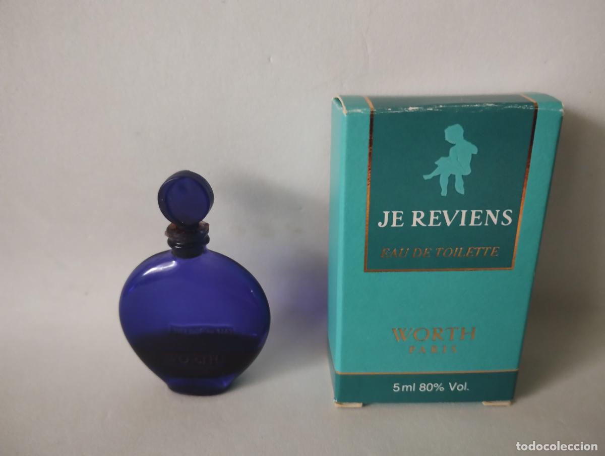 Miniaturas de perfumes antiguos: MINIATURA JE REVIENS DE WORTH