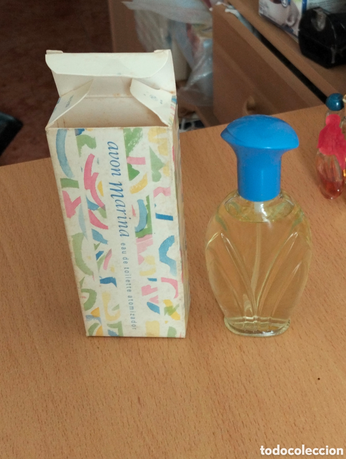 Miniaturas de perfumes antiguos: Avon marina EAU de toilette 50 ml