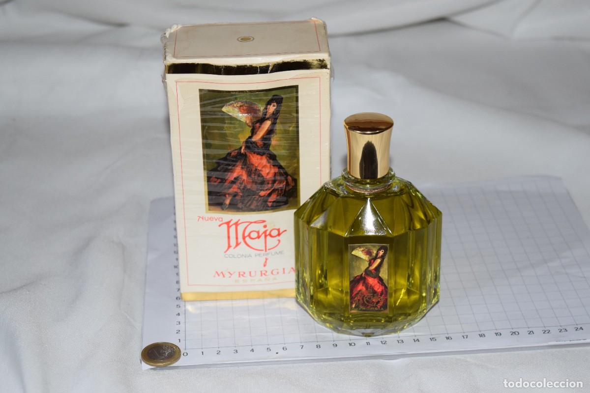 Miniaturas de perfumes antiguos: Antigua colonia - MAJA de MYRURGIA Ref 702 / 200 Ml. - NUEVA, sin uso - MADE IN SPAIN - &iexcl;Mira fotos!