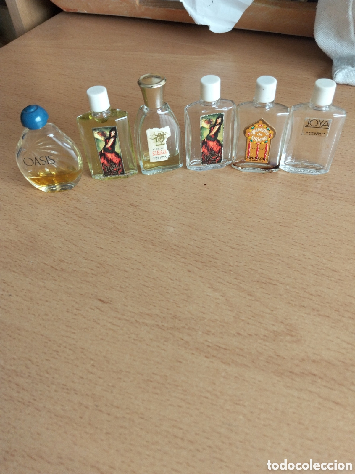 Miniaturas de perfumes antiguos: Colecci&oacute;n Myrurgia miniatura de perfume