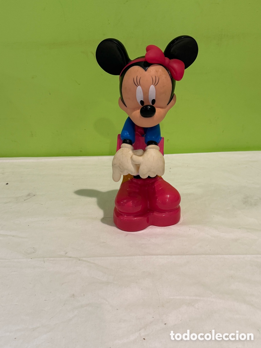 Miniaturas de perfumes antiguos: Colonia Minnie Mouse Disney 250 ml &ndash; figura Minnie Cole &ndash; vintage a&ntilde;os 90