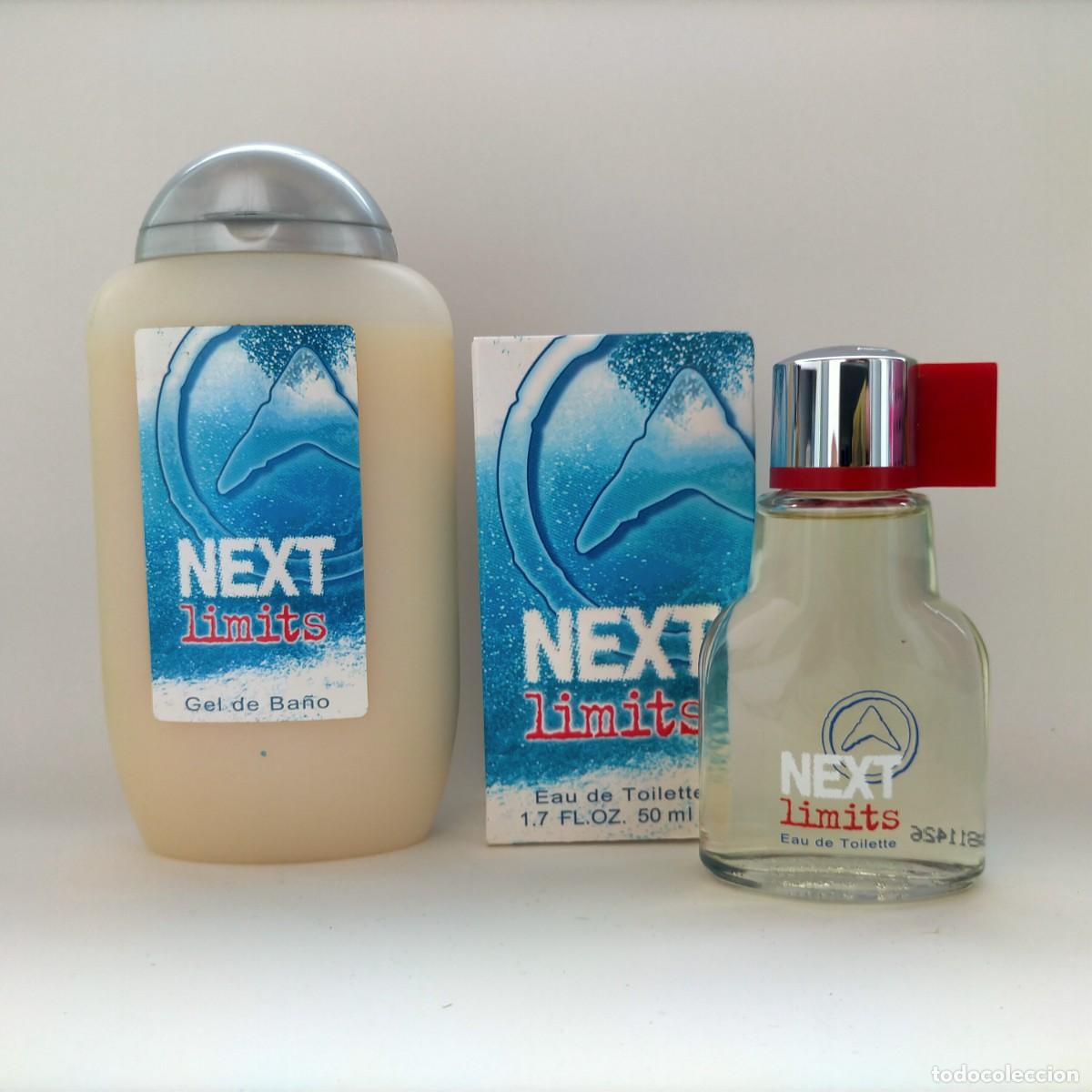 Miniaturas de perfumes antiguos: COLONIA NEXT LIMITS 50 ML + GEL DE DUCHA 200 ML - MYRURGIA - A ESTRENAR