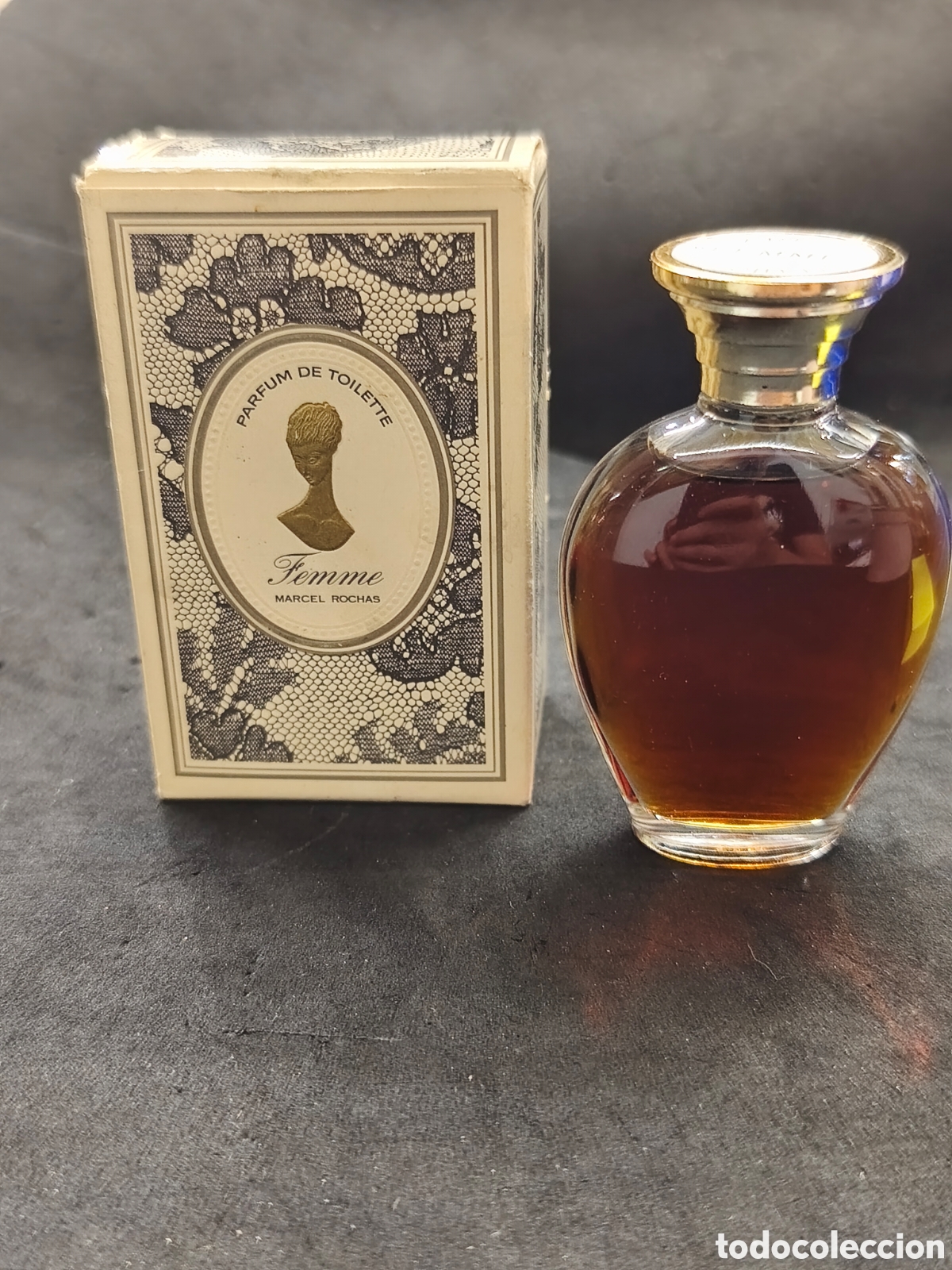 Miniaturas de perfumes antiguos: Perfume de toilette FEMME Marvel Rochas,