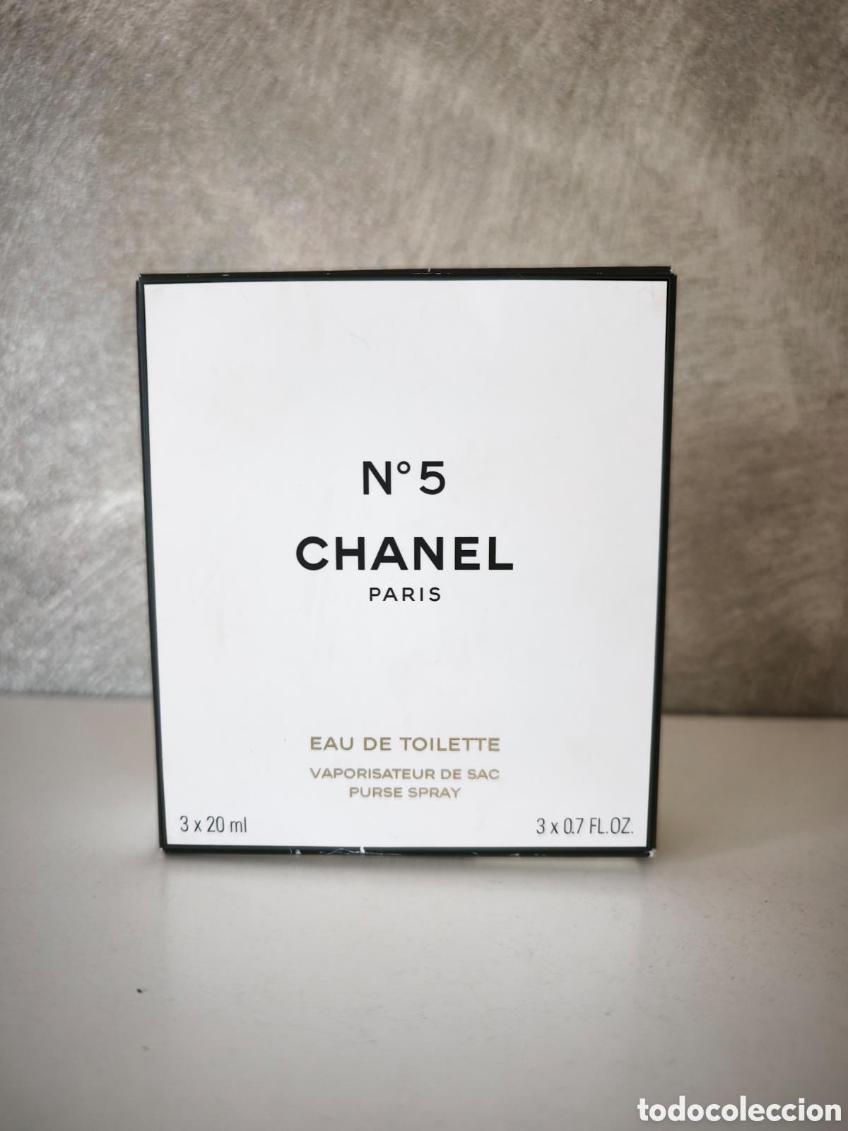 Miniaturas de perfumes antiguos: PERFUME CHANEL N&deg;5 VAPORIZADOR DE BOLSO