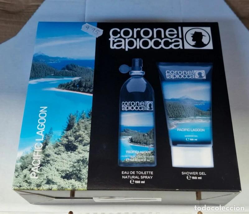 Miniaturas de perfumes antiguos: Coronel Tapiocca Pacific Lagoon (Estuche)