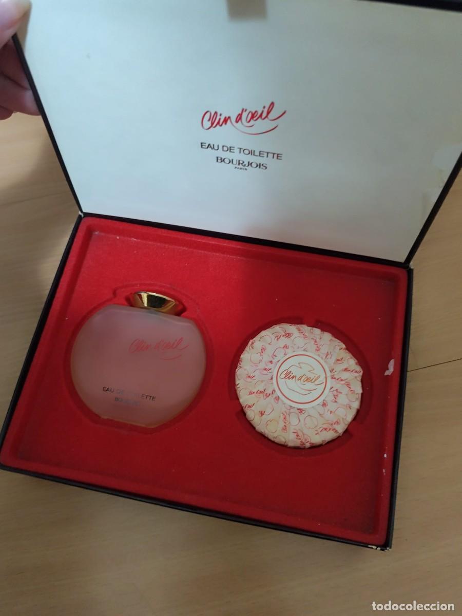 Miniaturas de perfumes antiguos: Clin dOeil de Bourjois Paris - Foto 2
