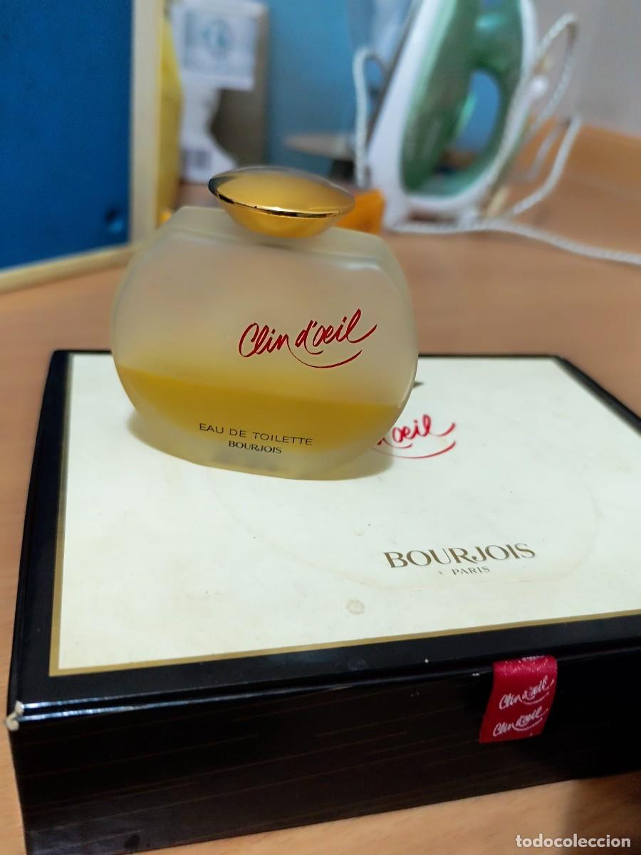 Miniaturas de perfumes antiguos: Clin dOeil de Bourjois Paris - Foto 3