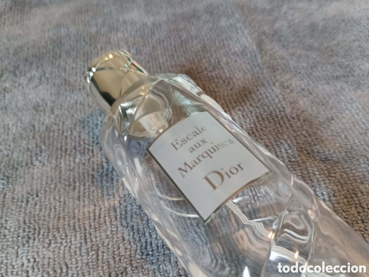 Miniaturas de perfumes antiguos: Frasco vac&iacute;o DIOR &ndash; EDT 75 ml &ndash; Escale aux Marquises, perfume 2010 &ndash; descatalogado. Excelente estado