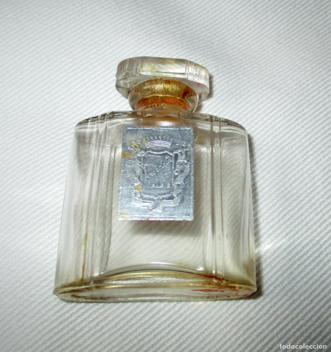 Miniatures of antique perfumes: JOURDAIN PAR&Iacute;S. ANTIGUA MINIATURA DE PERFUME CON TAP&Oacute;N DE CRISTAL.