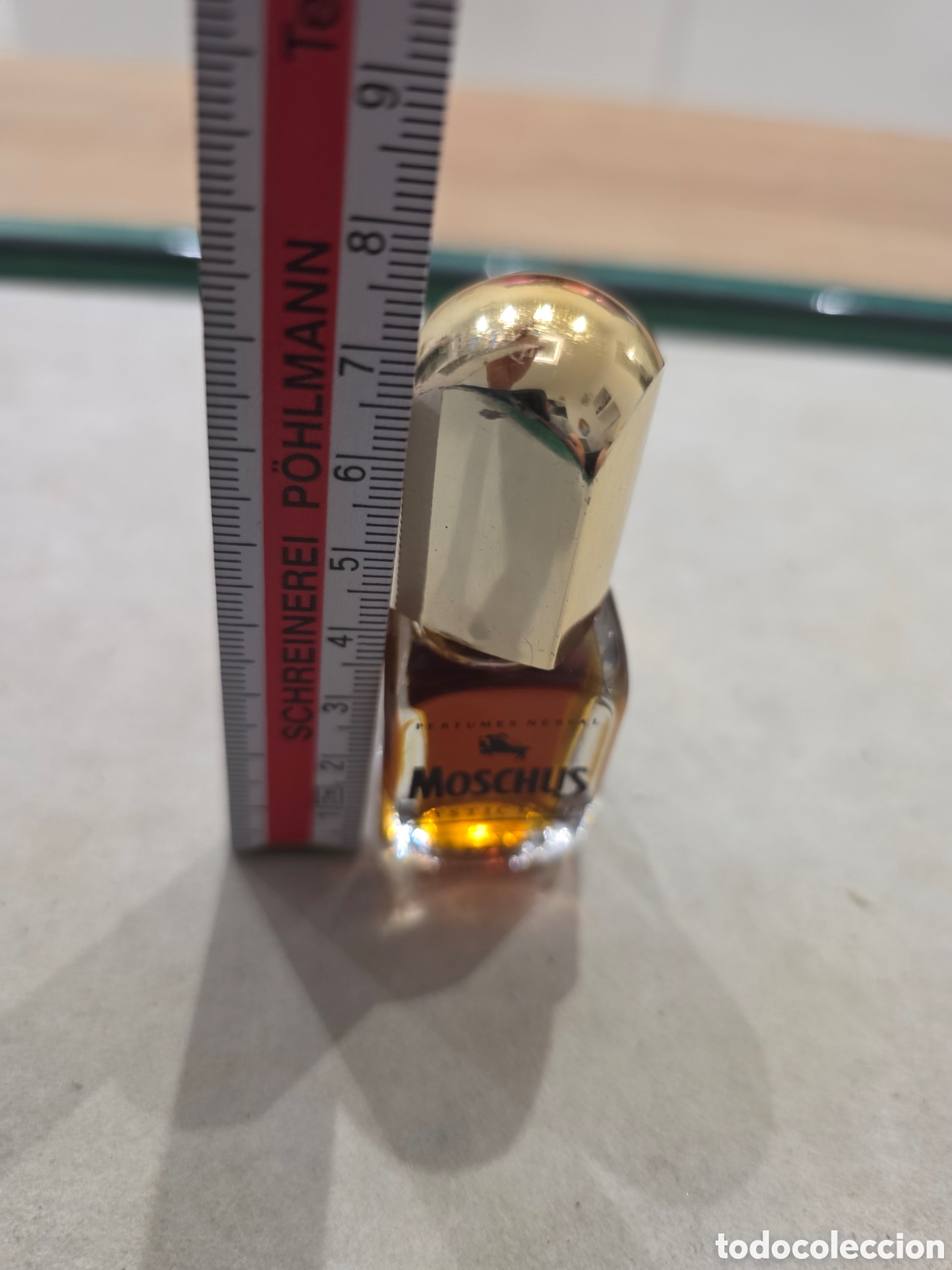 Miniaturas de perfumes antiguos: Perfume en Aceite MOSCHUS MYSTIC LOVE (Nerval) 9,5 ml - Vintage A&ntilde;os 80 - &iexcl;LLENO! (51,5g)