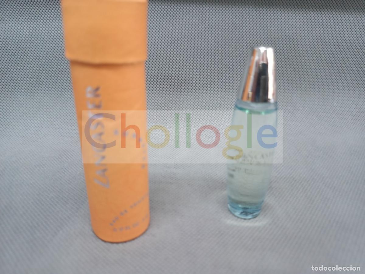 Miniaturas de perfumes antiguos: Lancaster Sunwater Eau de Toilette miniatura 5 ml con tubo