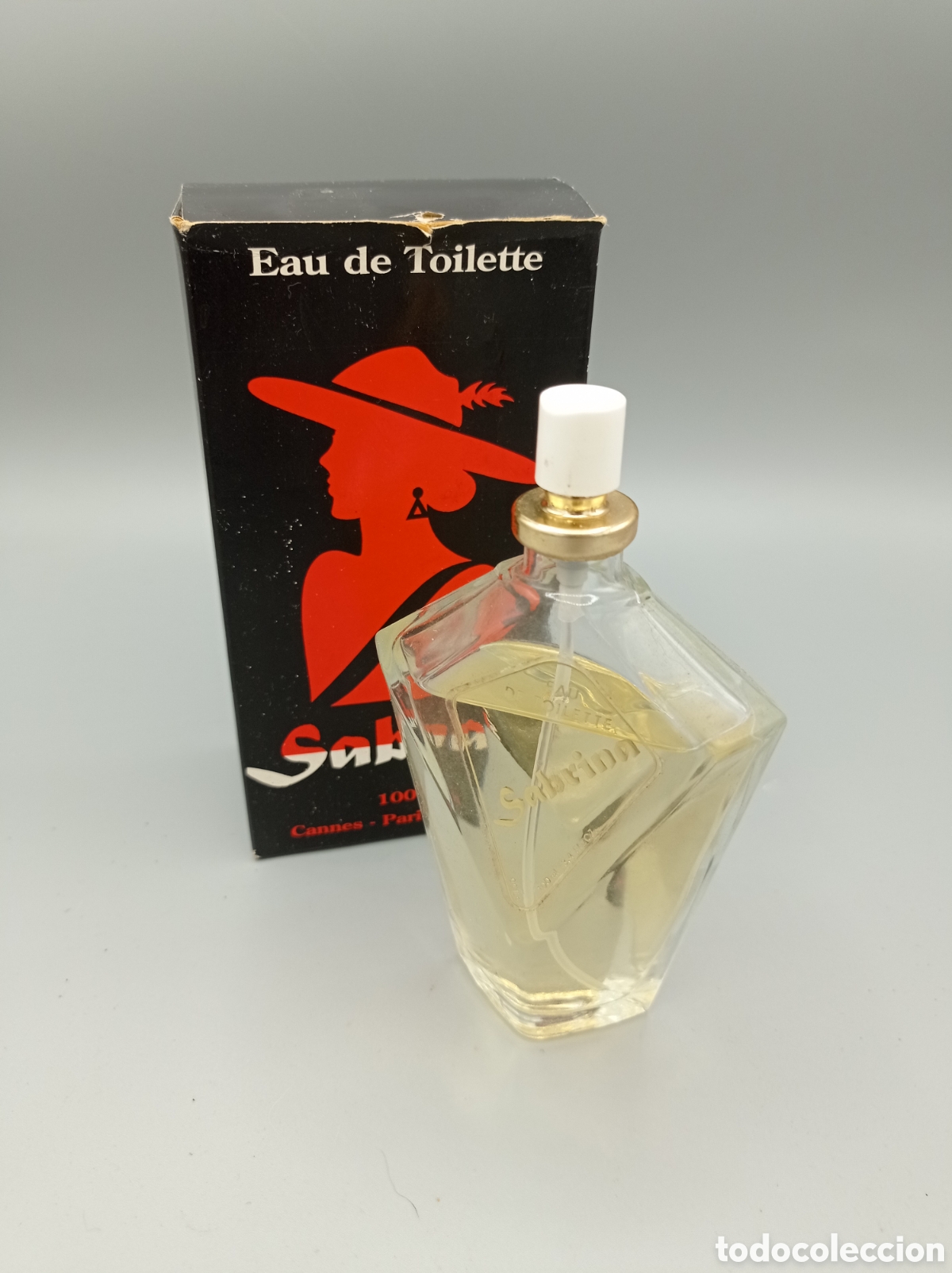 Miniaturas de perfumes antiguos: Colonia eau de toilette Sabrina. Alba perfumes SL