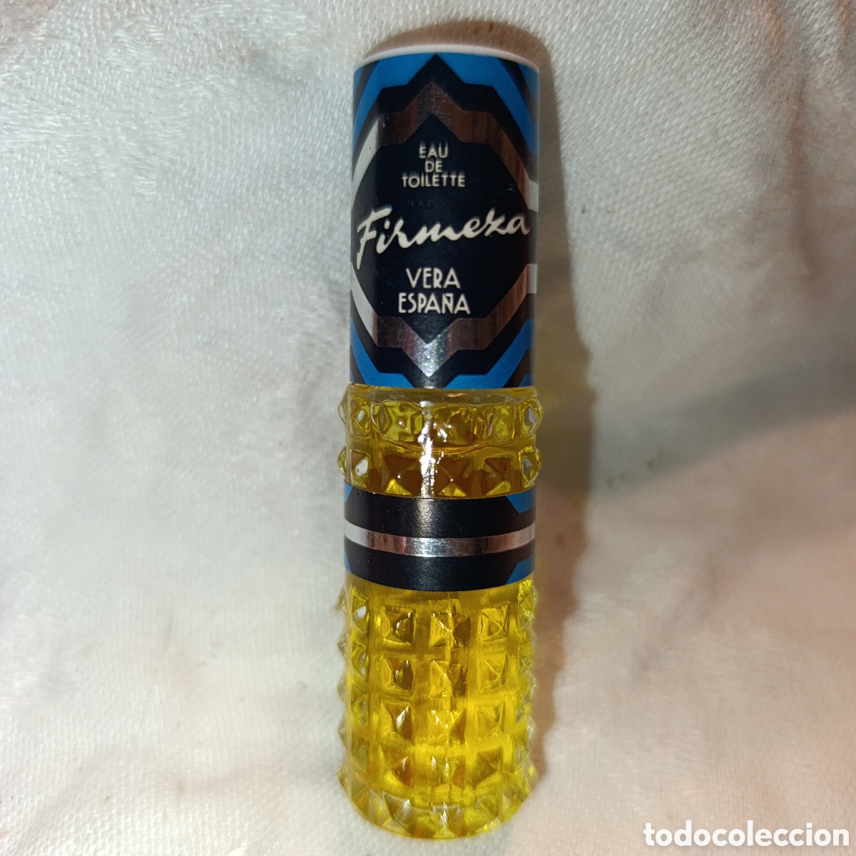 Miniaturas de perfumes antiguos: Antiguo Frasco Colonia Firmeza Vera Espa&ntilde;a A&ntilde;os 70, Lleno, Colecci&oacute;n