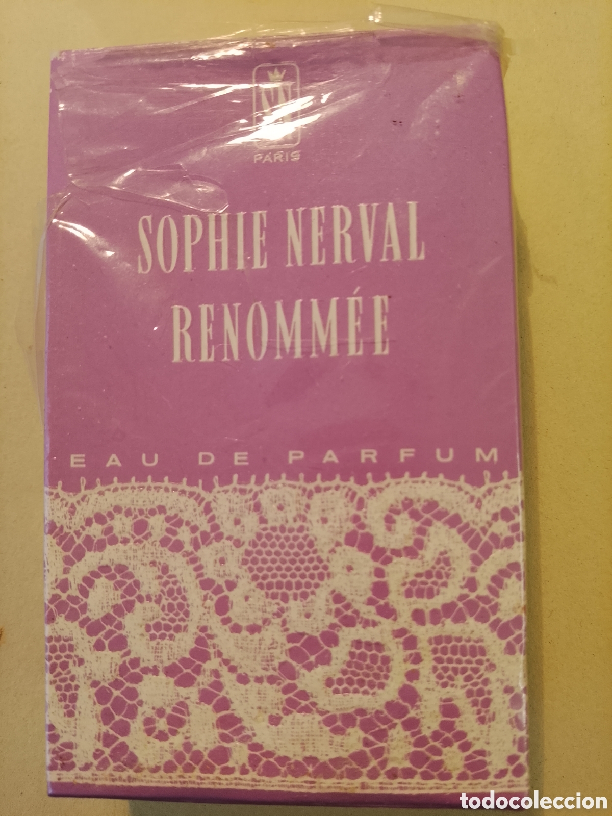 Miniaturas de perfumes antiguos: Antigua Miniatura Perfume RENOMM&Eacute;E de Sophie Nerval 15ml - LLENO CON CAJA VINTAGE