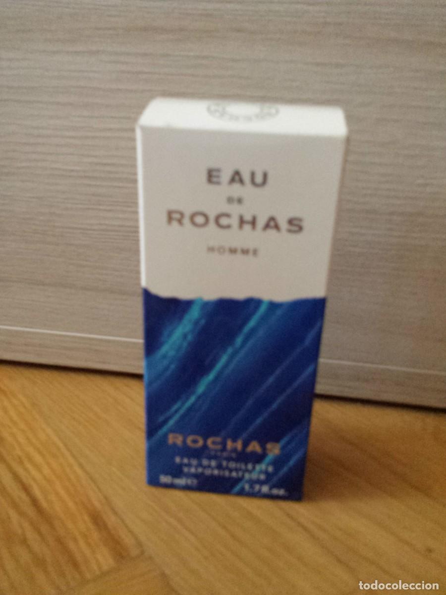 Miniaturas de perfumes antiguos: Perfume Eau de Rochas Homme