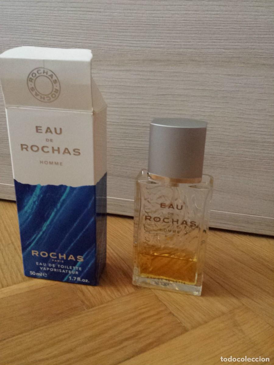 Miniaturas de perfumes antiguos: Perfume Eau de Rochas Homme - Foto 2