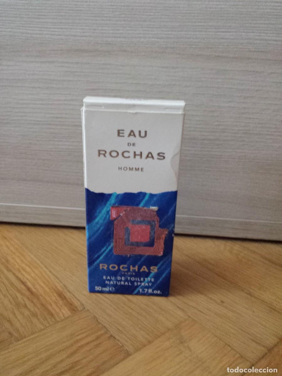 Miniaturas de perfumes antiguos: Perfume Eau de Rochas Homme - Foto 7