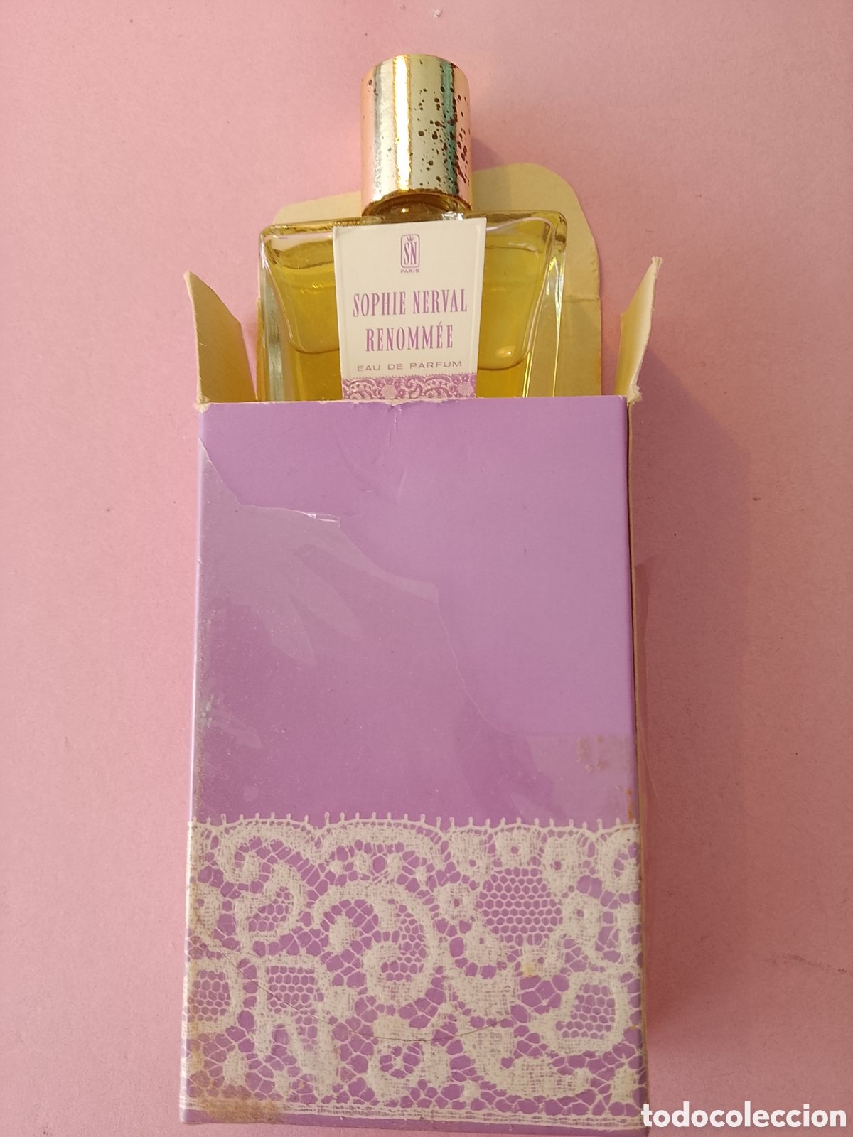 Miniaturas de perfumes antiguos: Antigua Miniatura Perfume RENOMM&Eacute;E de Sophie Nerval 15ml - LLENO CON CAJA VINTAGE