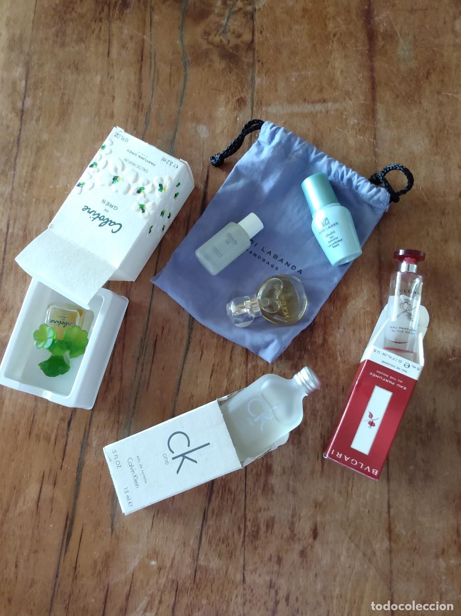 Miniaturas de perfumes antiguos: 6 Muestras de perfumes. Intactas sin abrir.