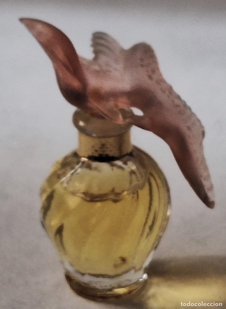 Miniaturas de perfumes antiguos: MINIATURA COLONIA 5 ML. DE L&acute;AIR DU TEMPS DE NINA RICCI - PALOMAS ROSAS - DIFICIL DE ENCONTRAR