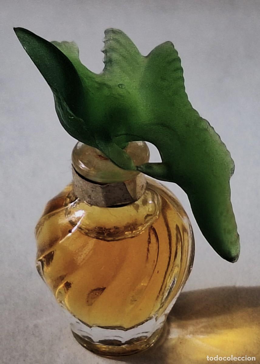 Miniaturas de perfumes antiguos: MINIATURA COLONIA 5 ML. DE L&acute;AIR DU TEMPS DE NINA RICCI - PALOMAS VERDES - DIFICIL DE ENCONTRAR