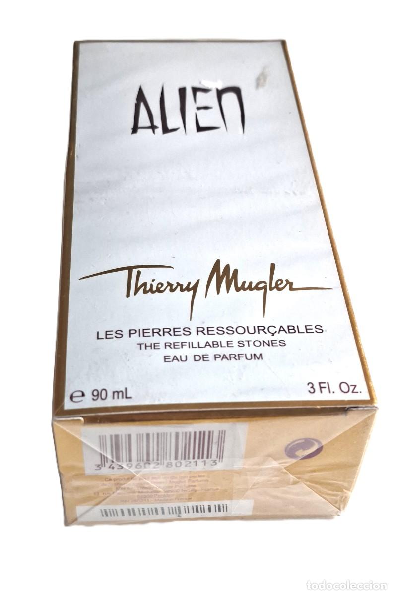 Miniature di profumi antiche: MUGLER ALIEN EAU DE PARFUM RECARGABLE PARA MUJER FRAGANCIA FLORAL 90.ML NUEVO EN SU CAJA SIN ABRIR