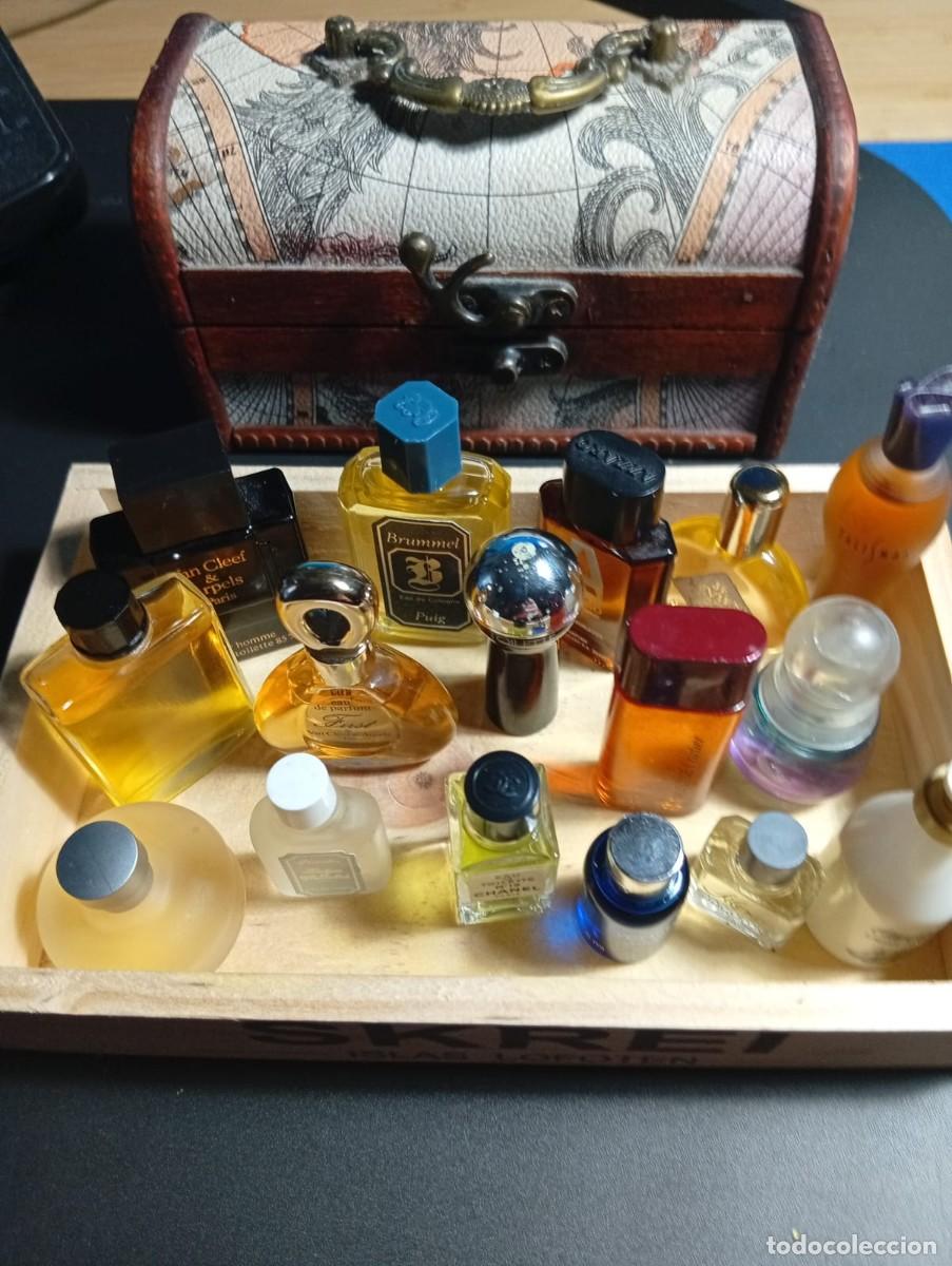 Miniaturas de perfumes antigos: Lote perfumes en miniatura, originales. 16 und