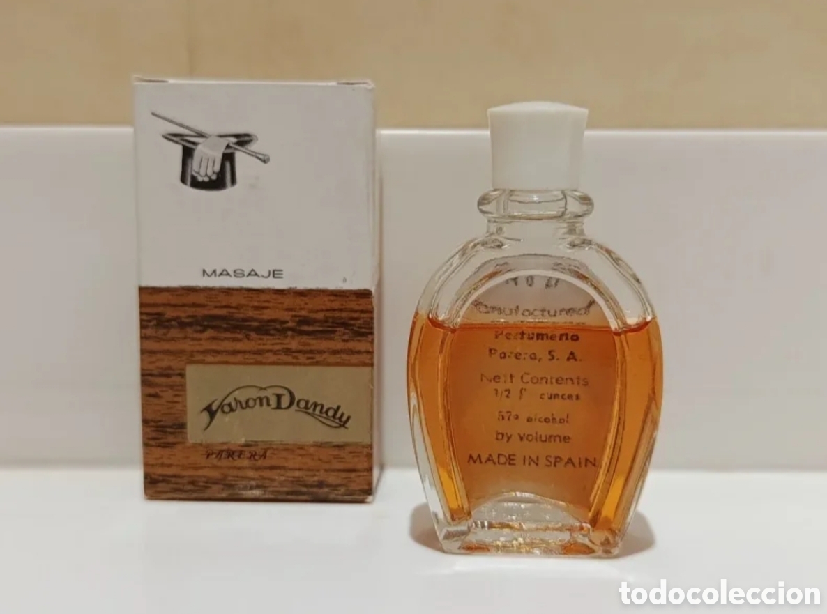 Miniaturas de perfumes antiguos: Miniatura after shave Parera - Foto 2