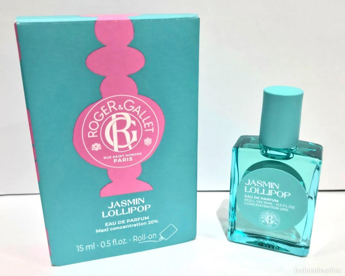 Miniaturas de perfumes antiguos: PIRULETA DE JAZM&Iacute;N ROGER & GALLET EDP 15 ml
