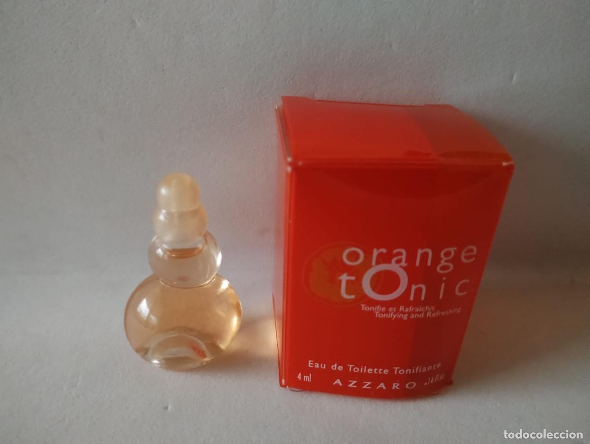 Miniaturas de perfumes antiguos: MINIATURA ORANGE TONIC DE AZZARO