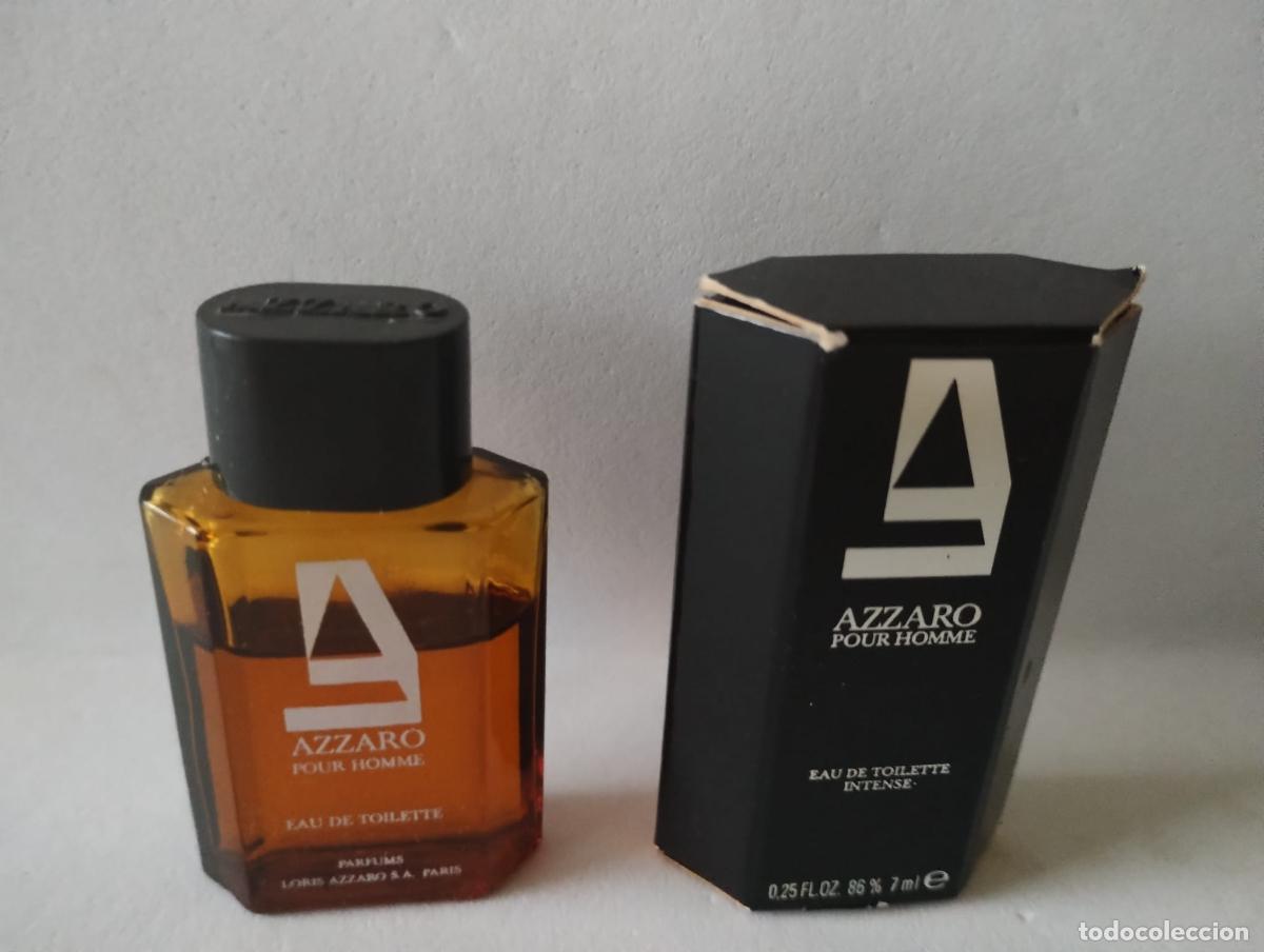 Miniaturas de perfumes antiguos: MINIATURA AZZARO POUR HOMME