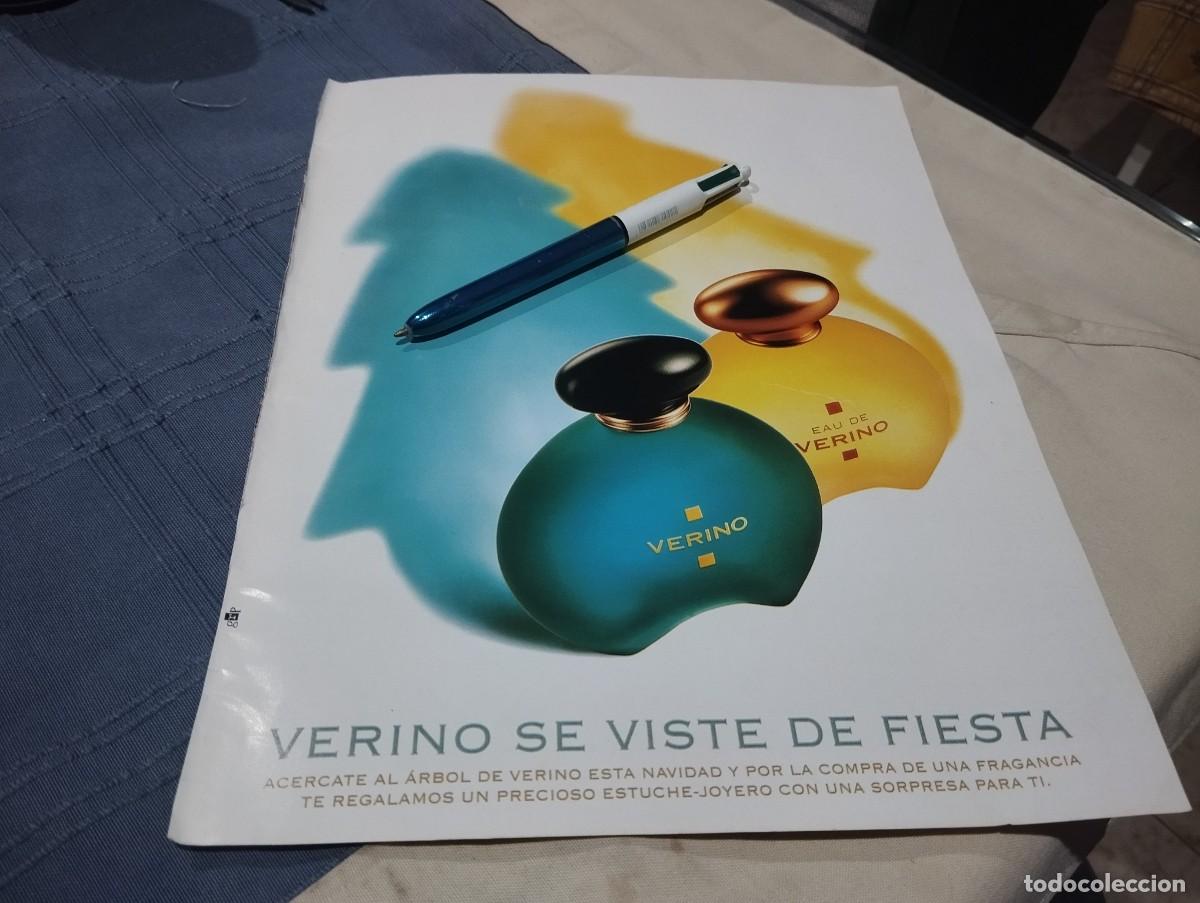 Miniaturas de perfumes antiguos: VERINO PERFUME COLONIA REVERSO WHISKY JB J&B CLIPPING ANUNCIO PUBLICIDAD REVISTA 1996