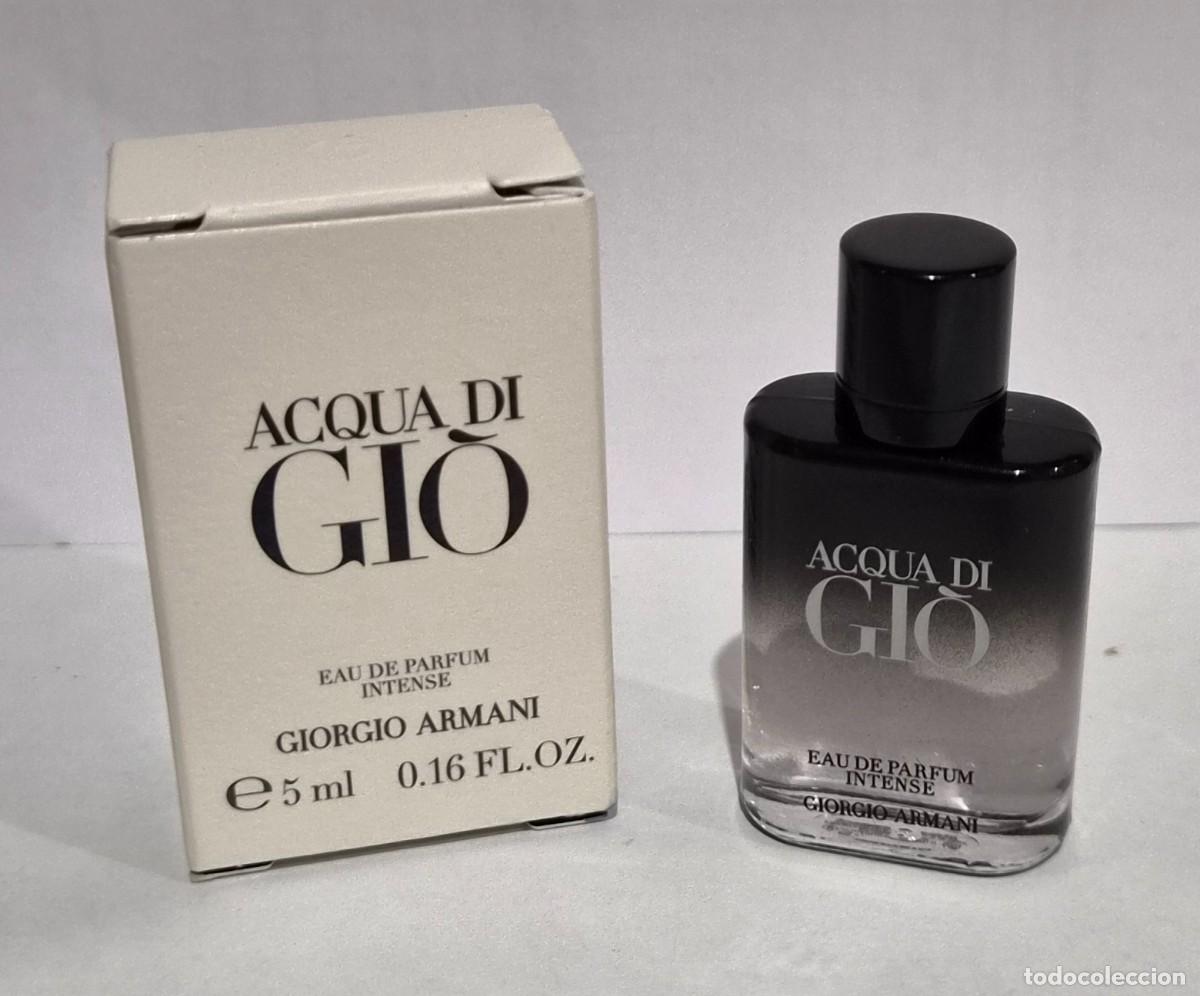 Miniatures of antique perfumes: ACQUA DI GIO INTENSE EDP intense 5 ml