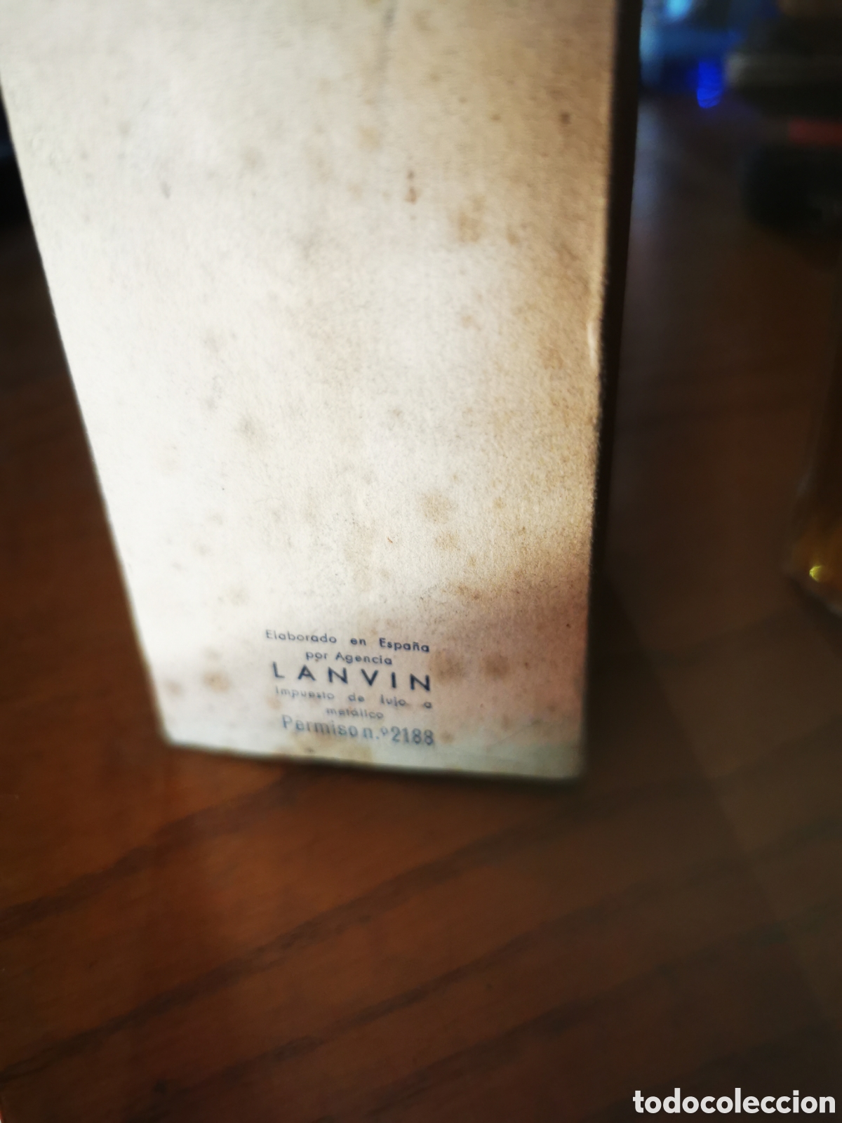 Miniaturas de perfumes antiguos: Perfume Eau de Lanvin descatalogado. Nuevo - Foto 6
