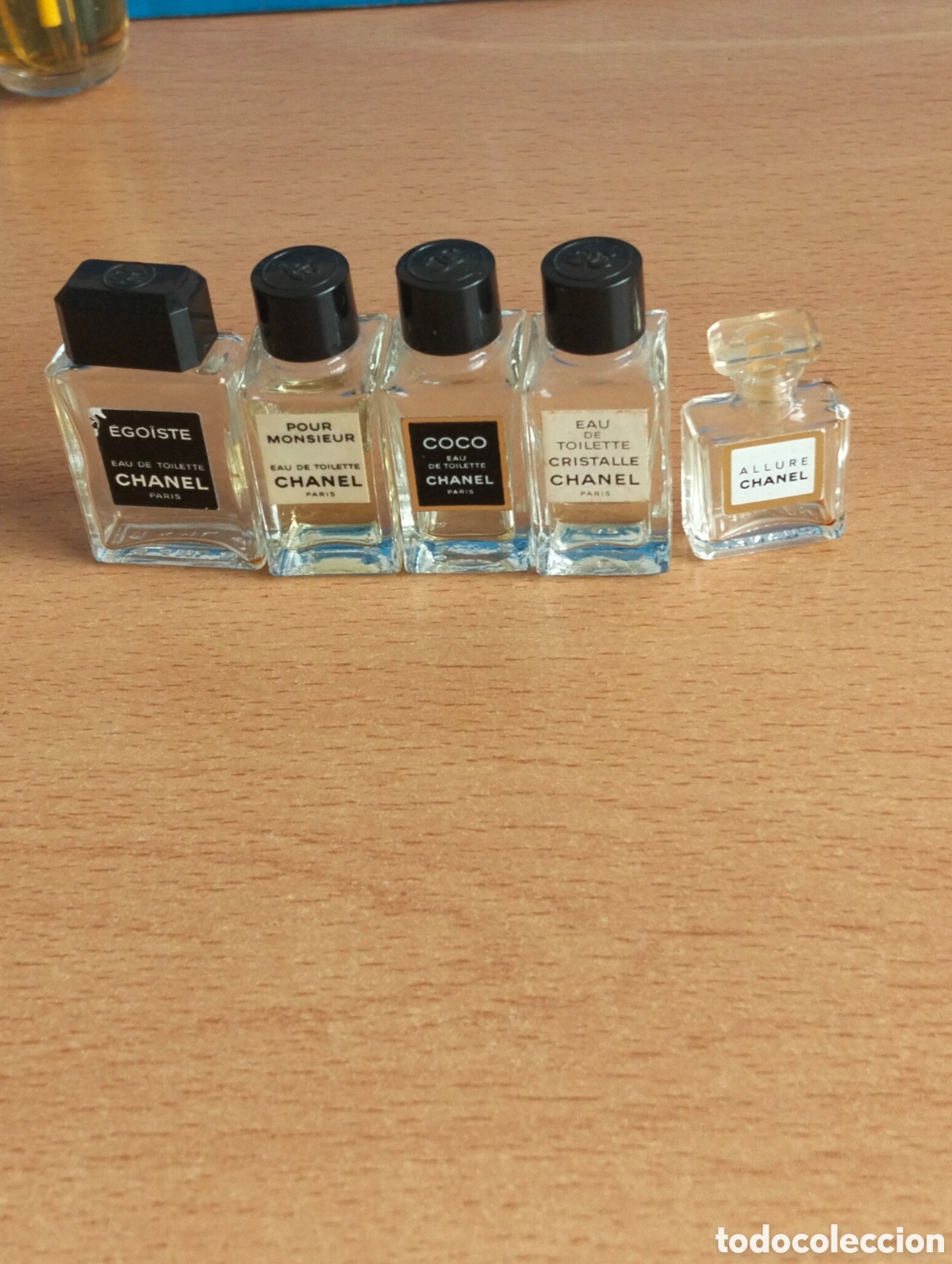 Miniaturas de perfumes antiguos: Lote miniaturas vintage Chanel