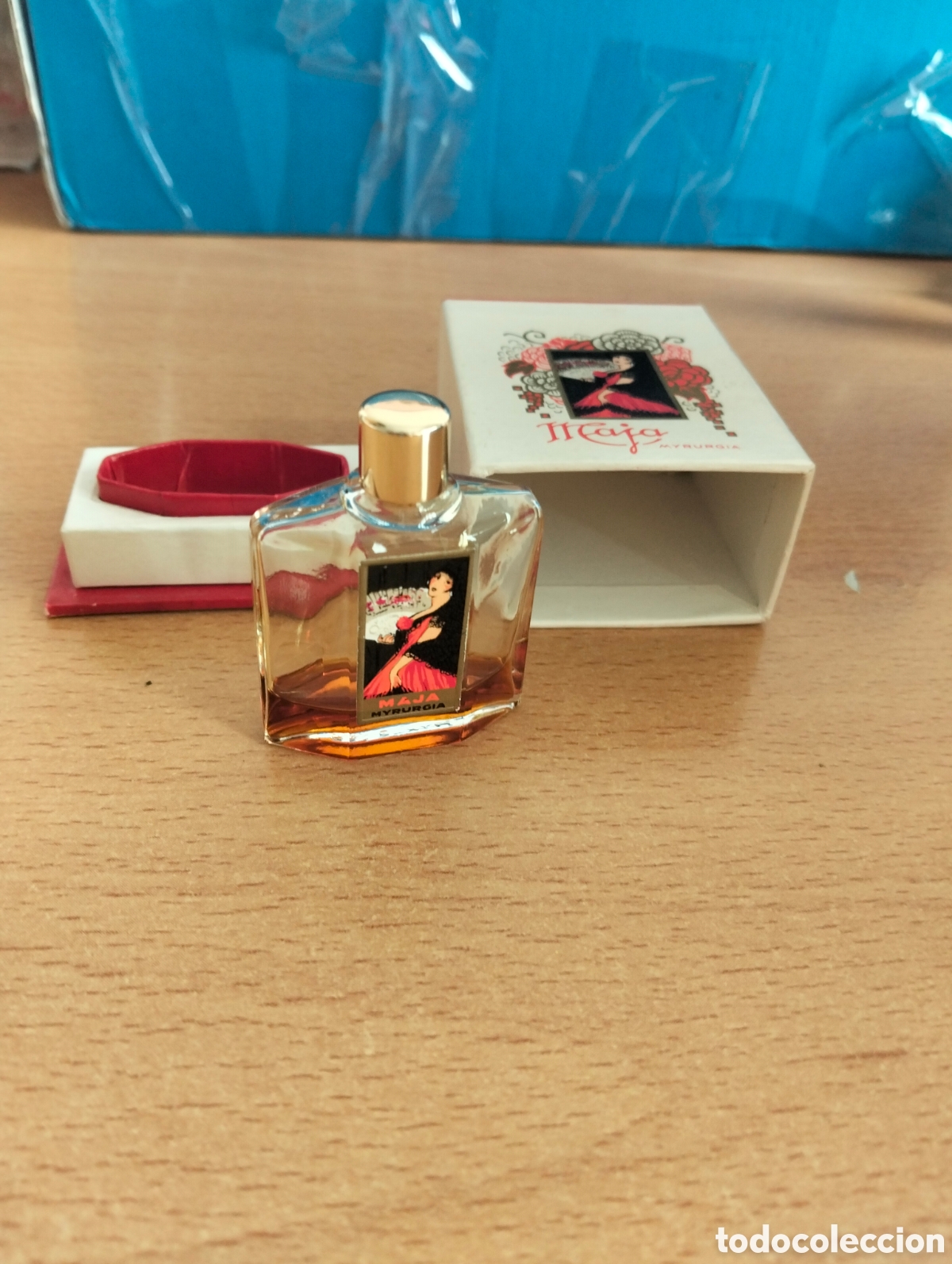 Miniaturas de perfumes antiguos: Miniatura vintage Maja Myrurgia